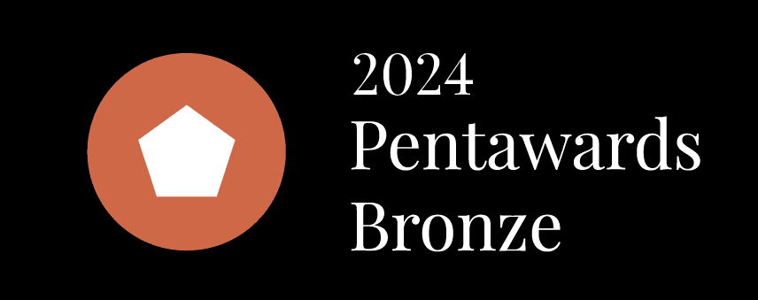 2024AwardsLeftAlignedLogoPentsWhite_Bronze